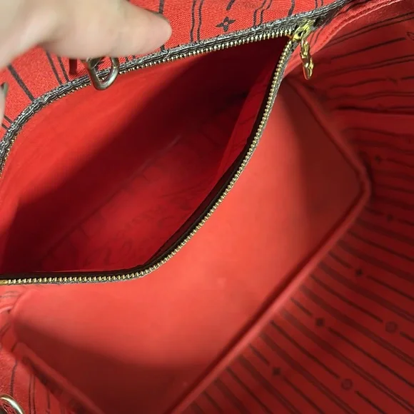 Authentic Louis Vuitton MM NEVERFULL - Picture 7 of 17